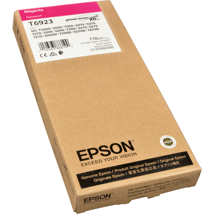 Cartouche EPSON T6941 T6942 T6943 T6944 T6945 C13T694100 C13T694200  C13T694300 C13T694400 C13T694500